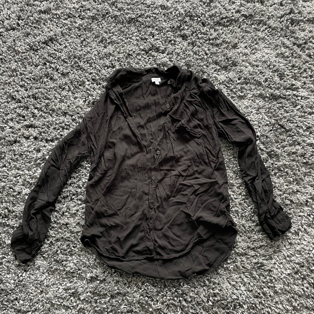 Splendid Black Button Down - image 1